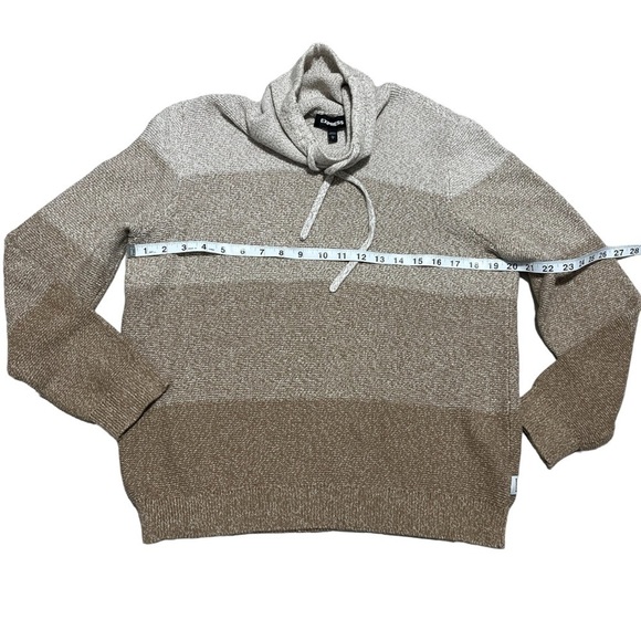 Express Stripe Natural Colors Knit Sweater Size L - Picture 7 of 9